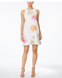 Calvin Klein Petite Floral Print Trapeze Dress