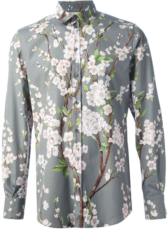Dolce \u0026 Gabbana Floral Print Shirt 