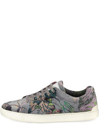 Rag & Bone Kent Floral Print Velvet Low Top Sneaker