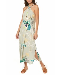 O'Neill Byronne Floral Print Woven Midi Dress