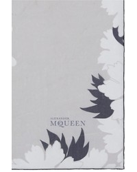Alexander McQueen Floral Bloom Silk Chiffon Scarf