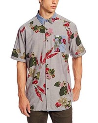 Ecko Unlimited Marc Ecko Cut Sew Peppered Short Sleeve Woven