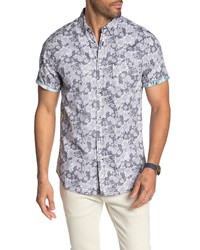 Report Collection Ss Tropical Print Sport Shirt