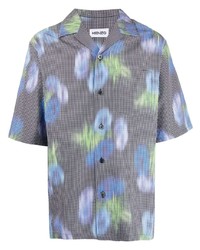 Kenzo Tie Dye Gingham Print Shirt