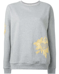 EACH X OTHER Floral Embroidered Sweatshirt