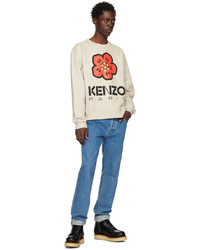 Kenzo Gray Paris Boke Flower Sweatshirt