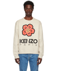 Kenzo Gray Paris Boke Flower Sweatshirt