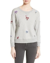 Soft Joie Rikke B Embroidered Sweatshirt