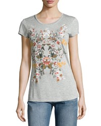 Romeo & Juliet Couture Floral Graphic Jersey Tee