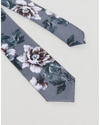 Asos Tie In Floral Design