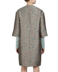 Lanvin Jacquard Floral Print Jacket