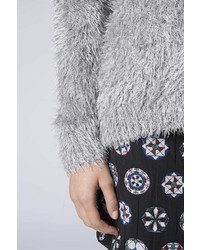 Topshop Knitted Fluffy Jumper