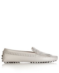Tod's Heaven Fringed Leather Loafers
