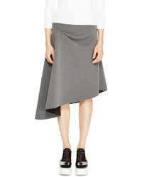 DKNY Asymmetrical Midi Skirt