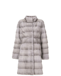 Liska Fur Mid Length Coat