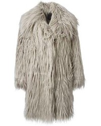 Lanvin Shaggy Faux Fur Coat