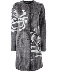 Liska Single Breasted Fur Coat