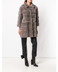 Simonetta Ravizza Straight Fit Fur Coat