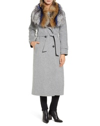 Mackage Double Face Wool With Genuine Fox Coat