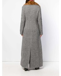 Ermanno Scervino Long Double Breasted Coat