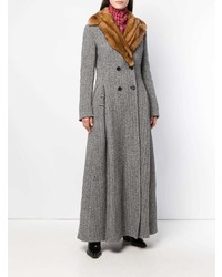 Ermanno Scervino Long Double Breasted Coat