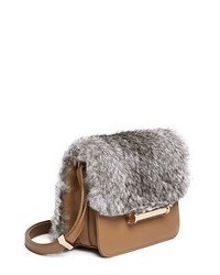Jason Wu Diane Mini Rabbit Fur Leather Crossbody Bag