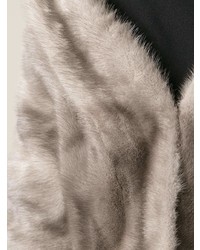 Liska Cropped Mink Fur Coat