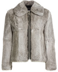 Carven Rabbit Fur Jacket