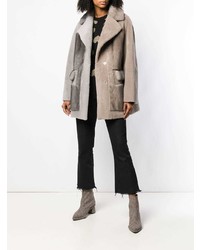 Blancha Two Tone Mink Fur Jacket