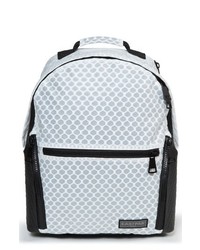 Grey Geometric Backpack