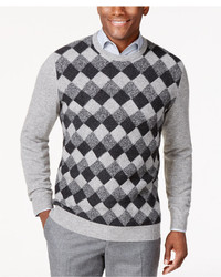 Club Room Cashmere Basket Weave Crew Neck Sweater Only At Macys