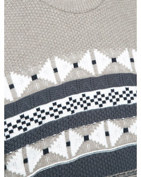 Maison Margiela Geometric Knit Sweater