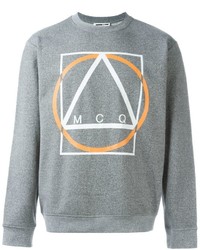 McQ by Alexander McQueen Mcq Alexander Mcqueen Multi Geo Print Sweatshirt