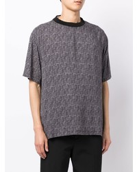 Emporio Armani Geometric Print Short Sleeve T Shirt