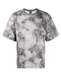 White Mountaineering Geometric Print T Shirt