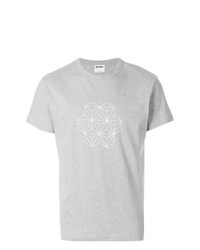 Jijibaba Geometric Print T Shirt