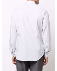 Corneliani Geometric Print Long Sleeve Shirt