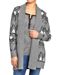 Old Navy Geometric Print Open Front Cardigans