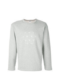 Grey Geometric Sweatshirt