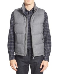 Kent And Curwen Down Wool Puffer Vest