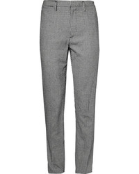 Marc by Marc Jacobs Check Regular Fit Silk And Wool Blend Suit Trousers