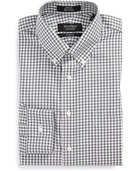 Nordstrom Shop Classic Fit Non Iron Gingham Dress Shirt