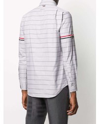 Thom Browne Straight Fit Button Down Shirt