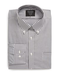 Nordstrom Men's Shop Trim Fit Non Iron Gingham Dress Shirt