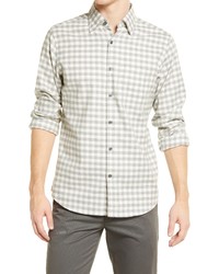 Scott Barber Check Flannel Button Up Shirt