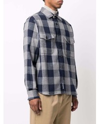 Woolrich Checked Chest Pocket Overshirt