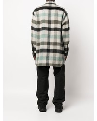 Rick Owens Button Up Checked Shirt