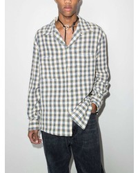 Our Legacy Buttoned Up Checked Shirt