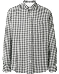 Officine Generale Check Print Shirt