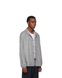 paa Grey And White Spectator Jacket